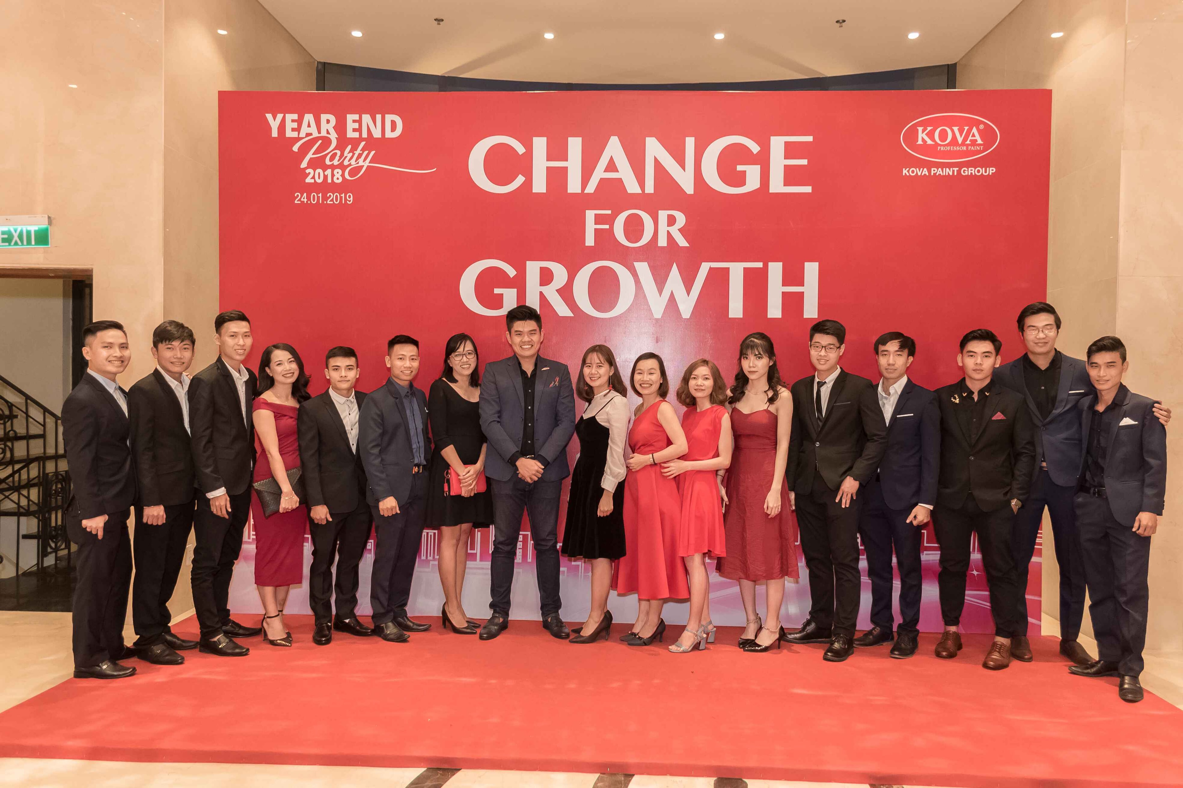 Tiệc tất niên kova 2018 – CHANGE FOR GROWTH