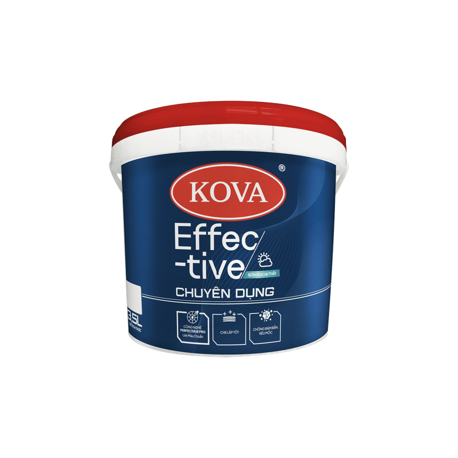 Sơn ngoại thất KOVA Effective Chuyên dụng