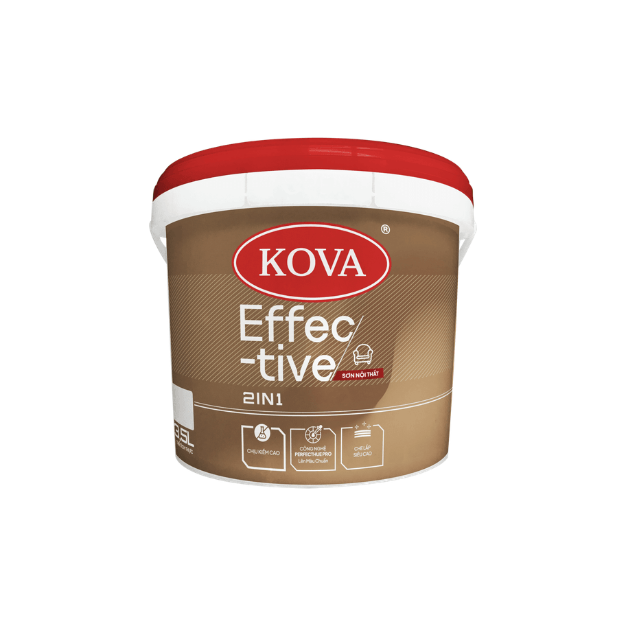 Sơn nội thất KOVA Effective 2in1