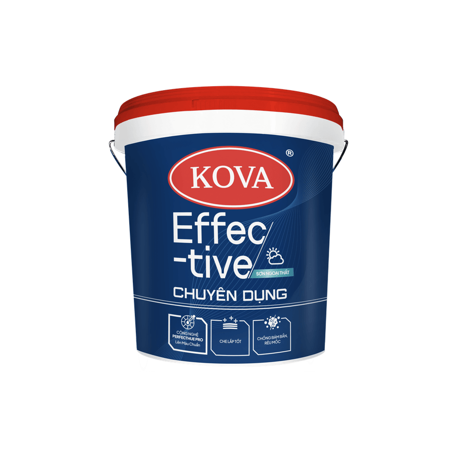 Sơn ngoại thất KOVA Effective Chuyên dụng