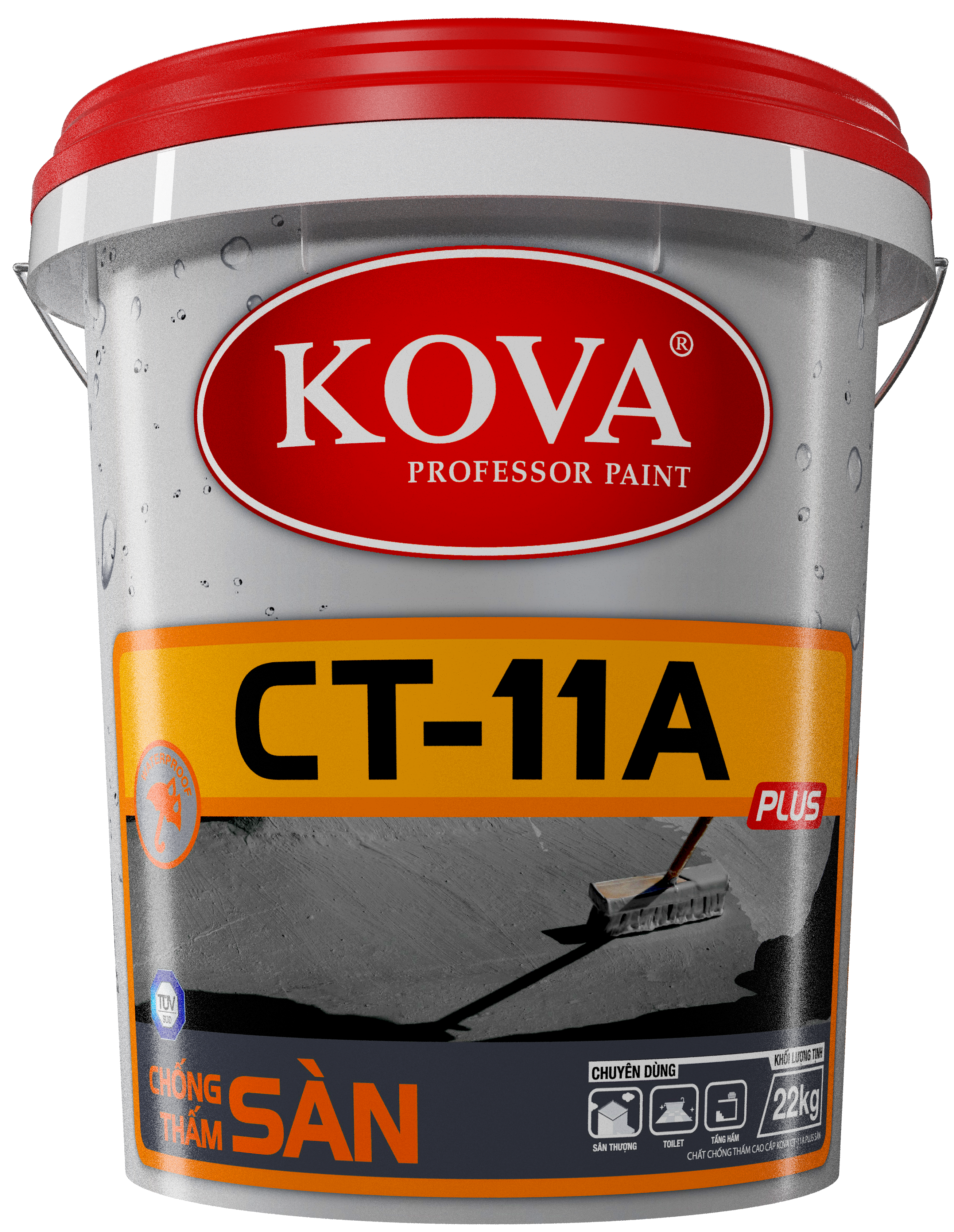 Lưu ý khi sử dụng sơn chống thấm Kova CT11A