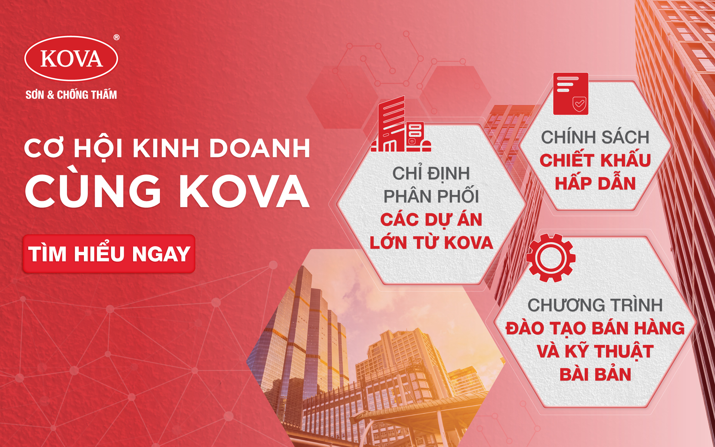 THƯ MỜI HỢP TÁC KINH DOANH CÙNG KOVA