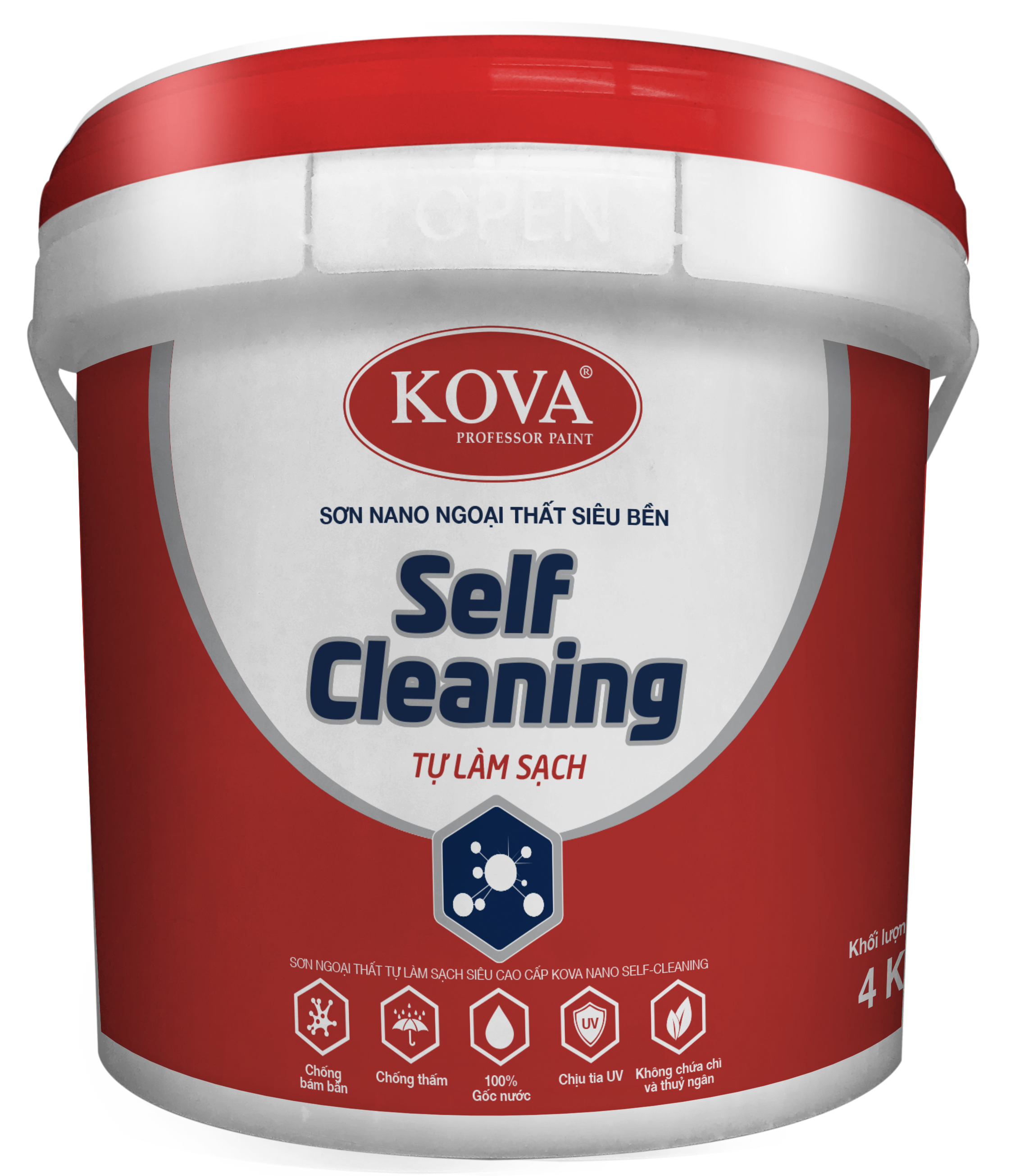 Tập đoàn Sơn KOVA: nước sơn
Tập đoàn Sơn KOVA là một trong những thương hiệu hàng đầu trong ngành sản xuất sơn. Với hơn 50 năm kinh nghiệm, Sơn KOVA cam kết mang đến cho khách hàng những sản phẩm sơn với chất lượng và giá cả vô cùng hấp dẫn.