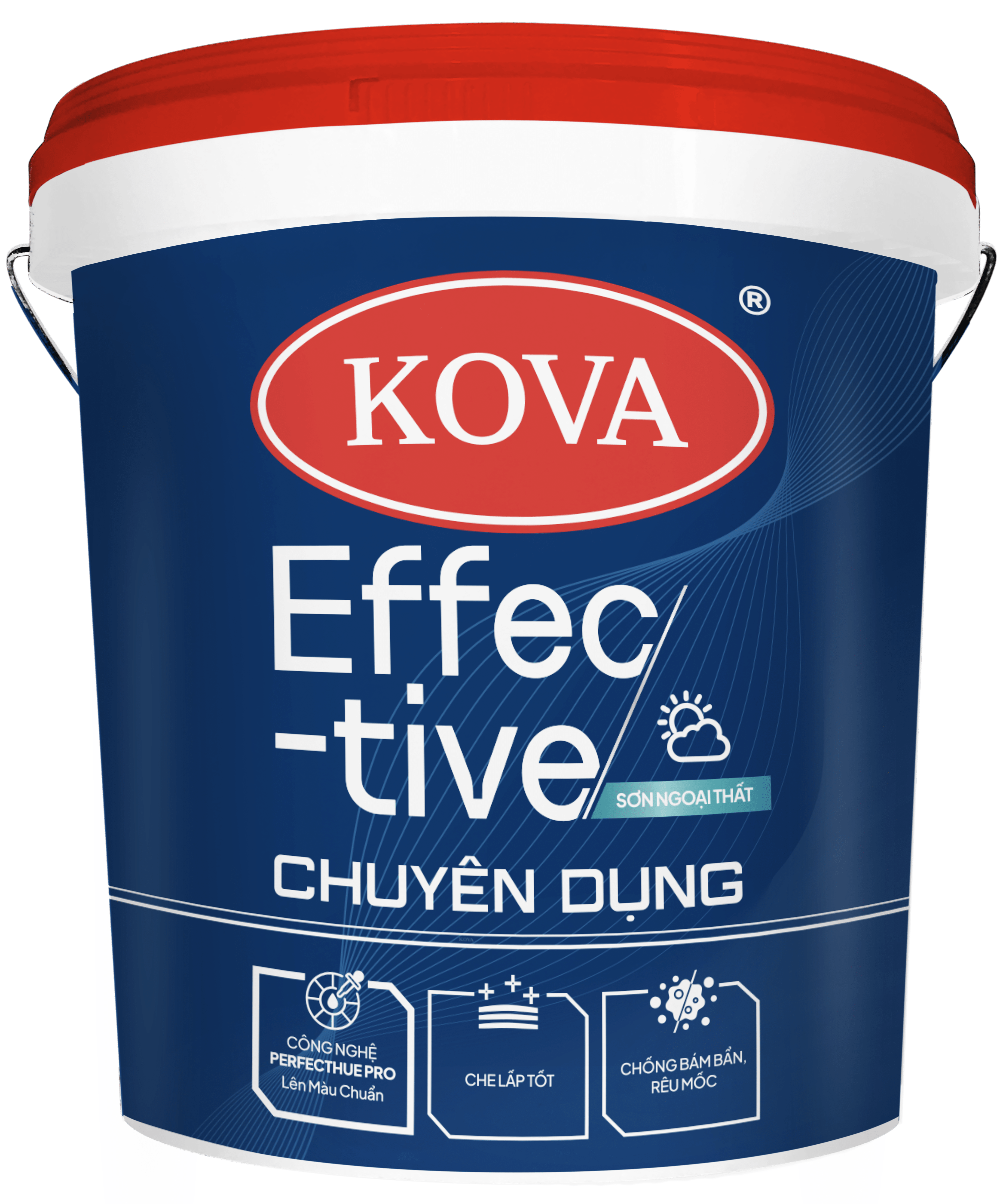 Sơn Ngoại Thất KOVA Effective Chuyên Dụng