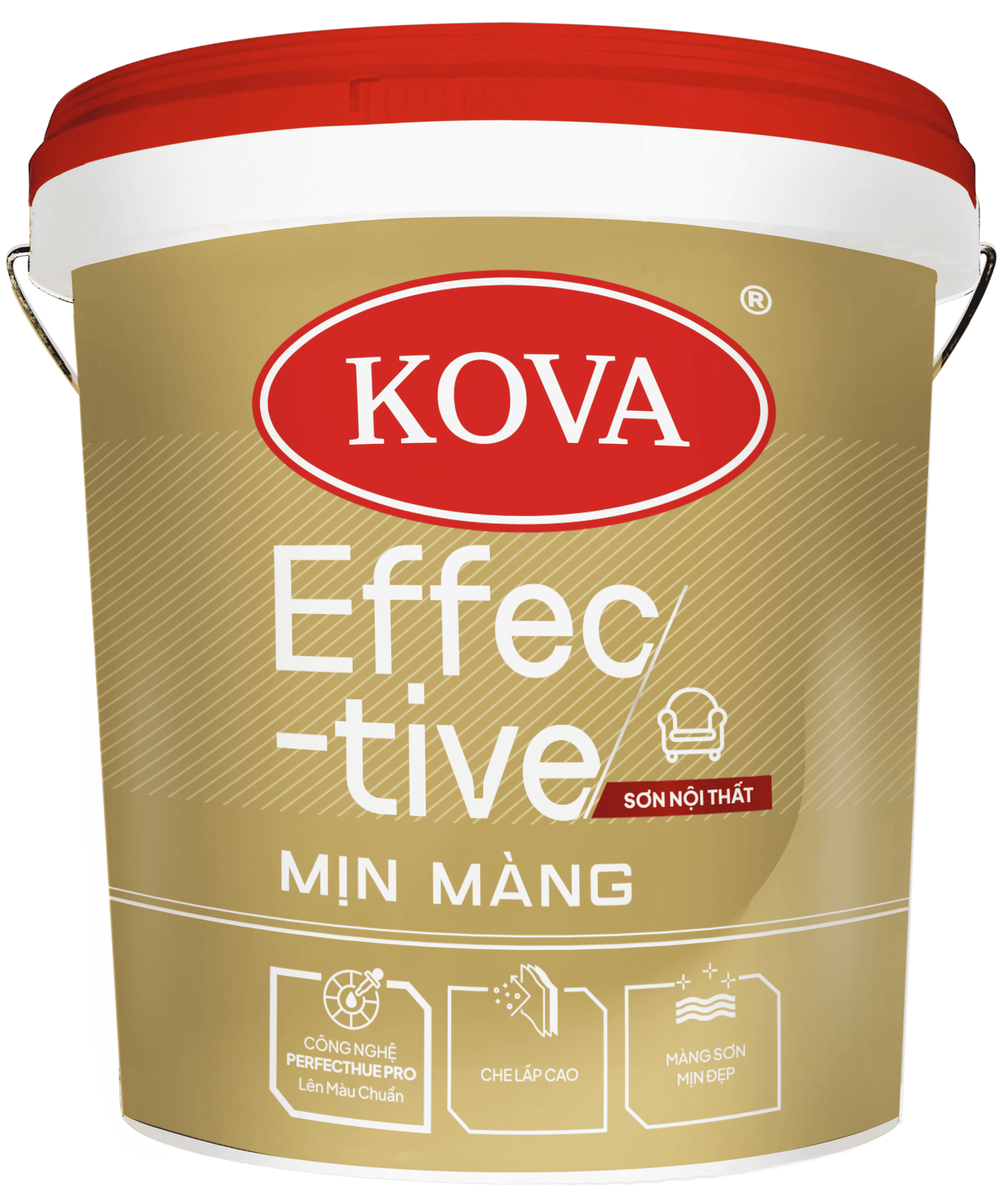 Sơn Nội Thất KOVA Effective Mịn Màng