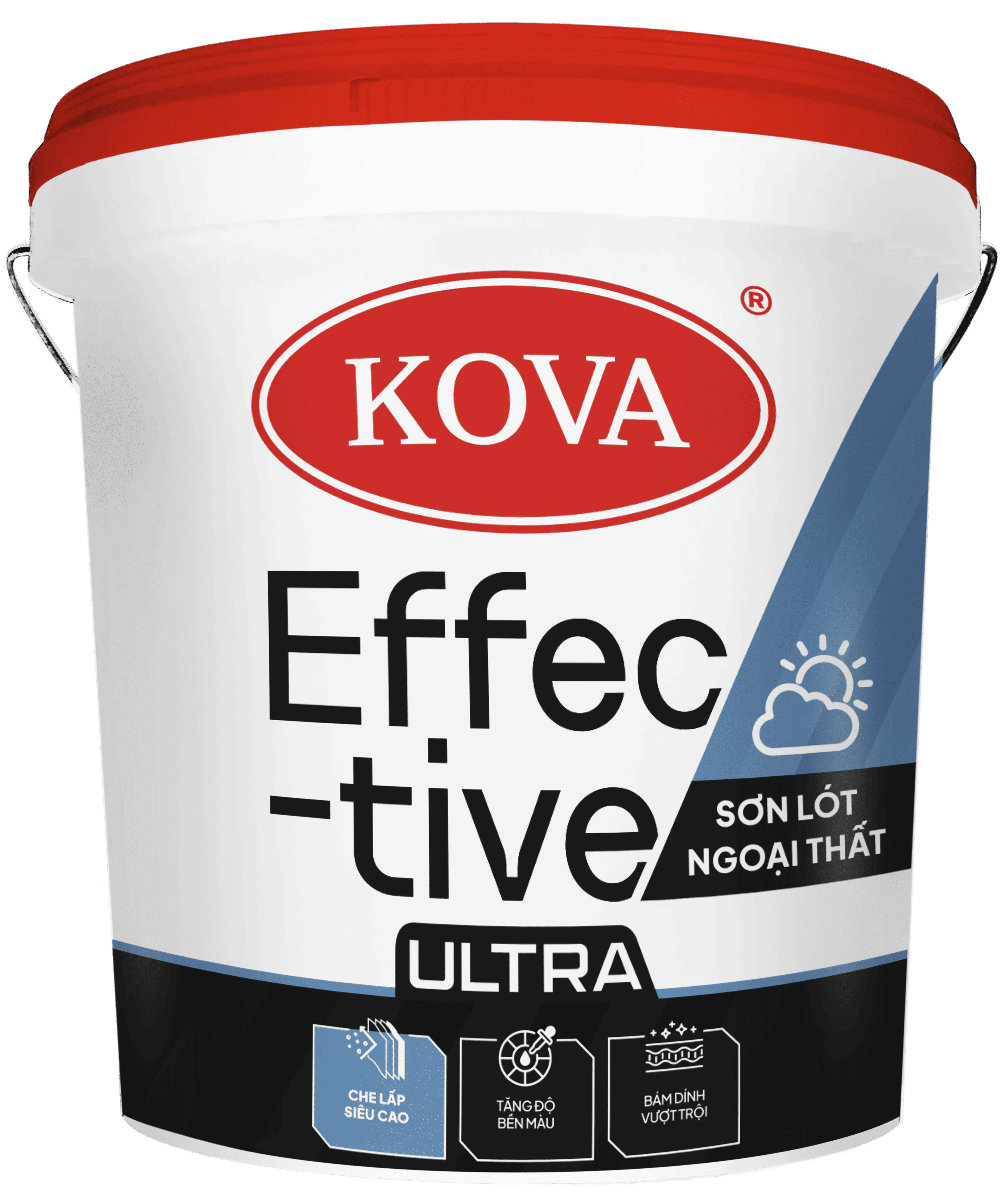 Sơn Lót Ngoại Thất Kháng Kiềm KOVA Effective Ultra