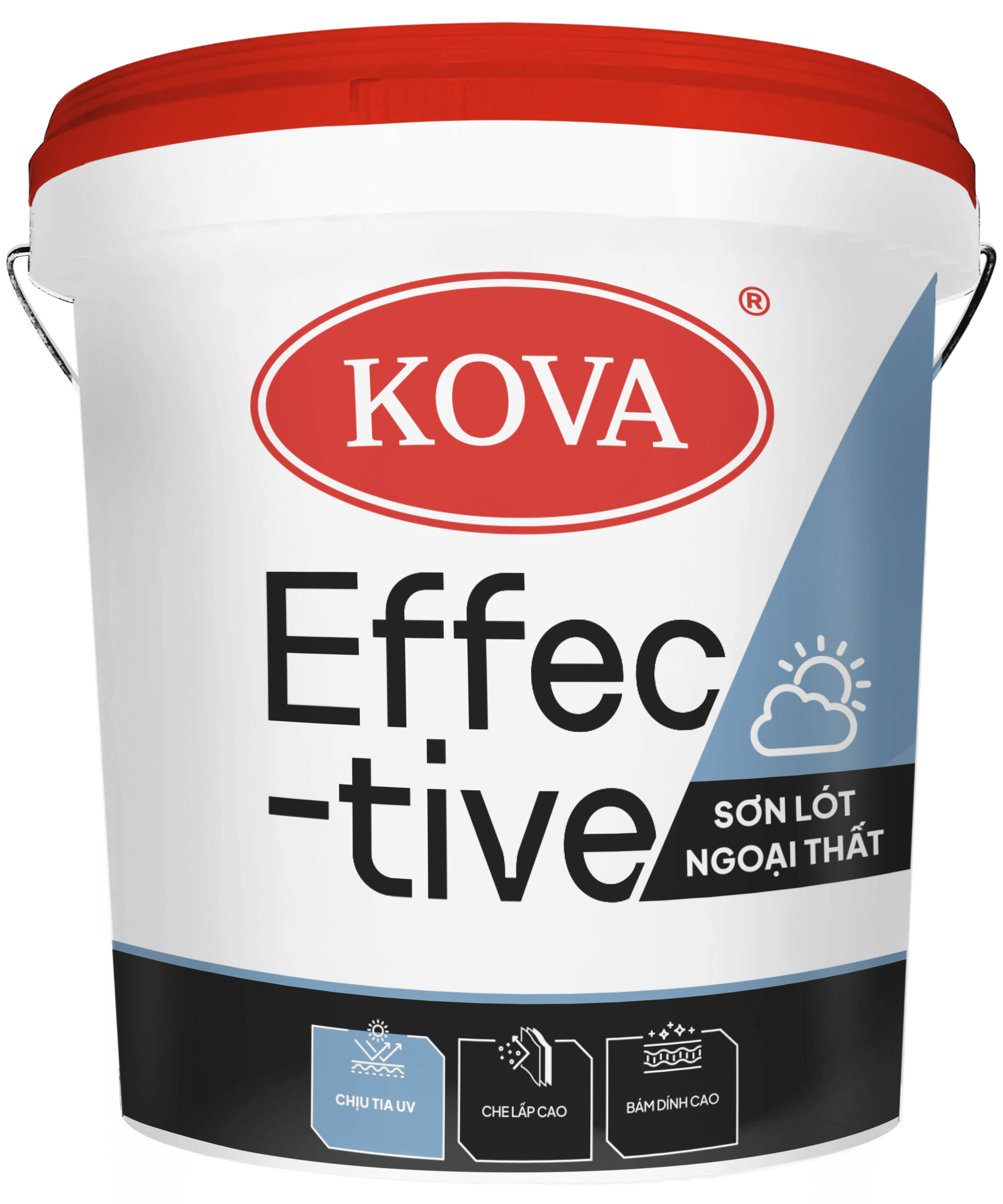 Sơn Lót Ngoại Thất Kháng Kiềm KOVA Effective