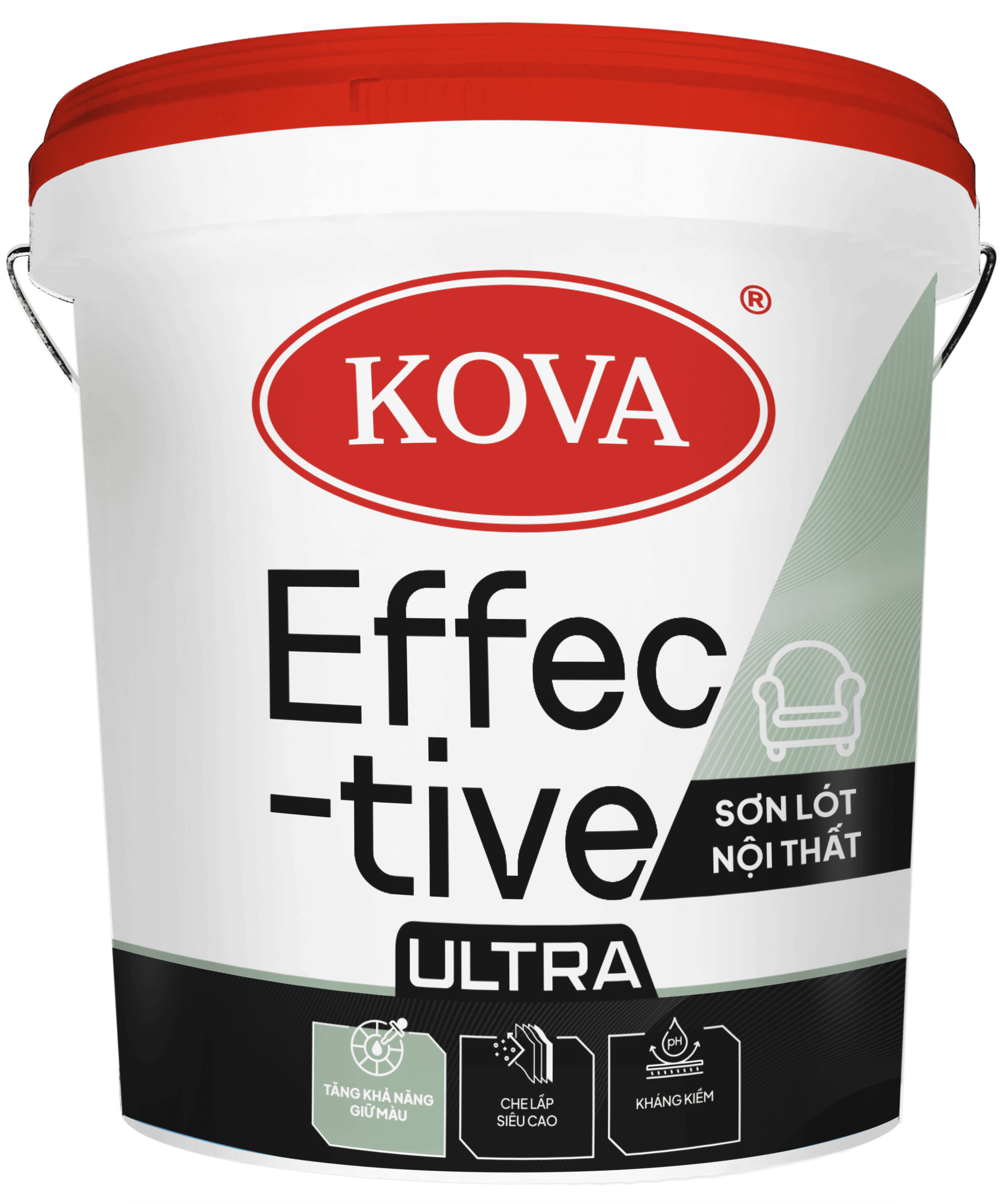 [NEW] Sơn Lót Nội Thất Kháng Kiềm KOVA Effective Ultra